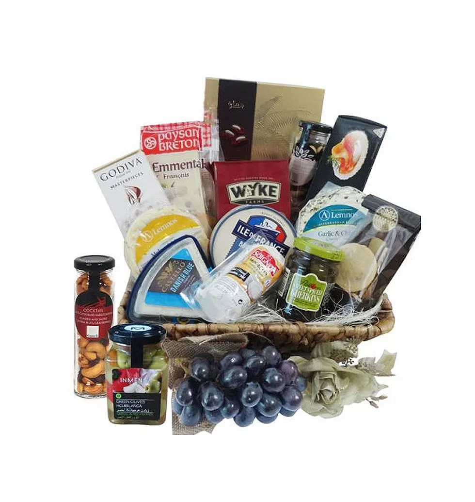 Gourmet Cheese and Snack Hamper