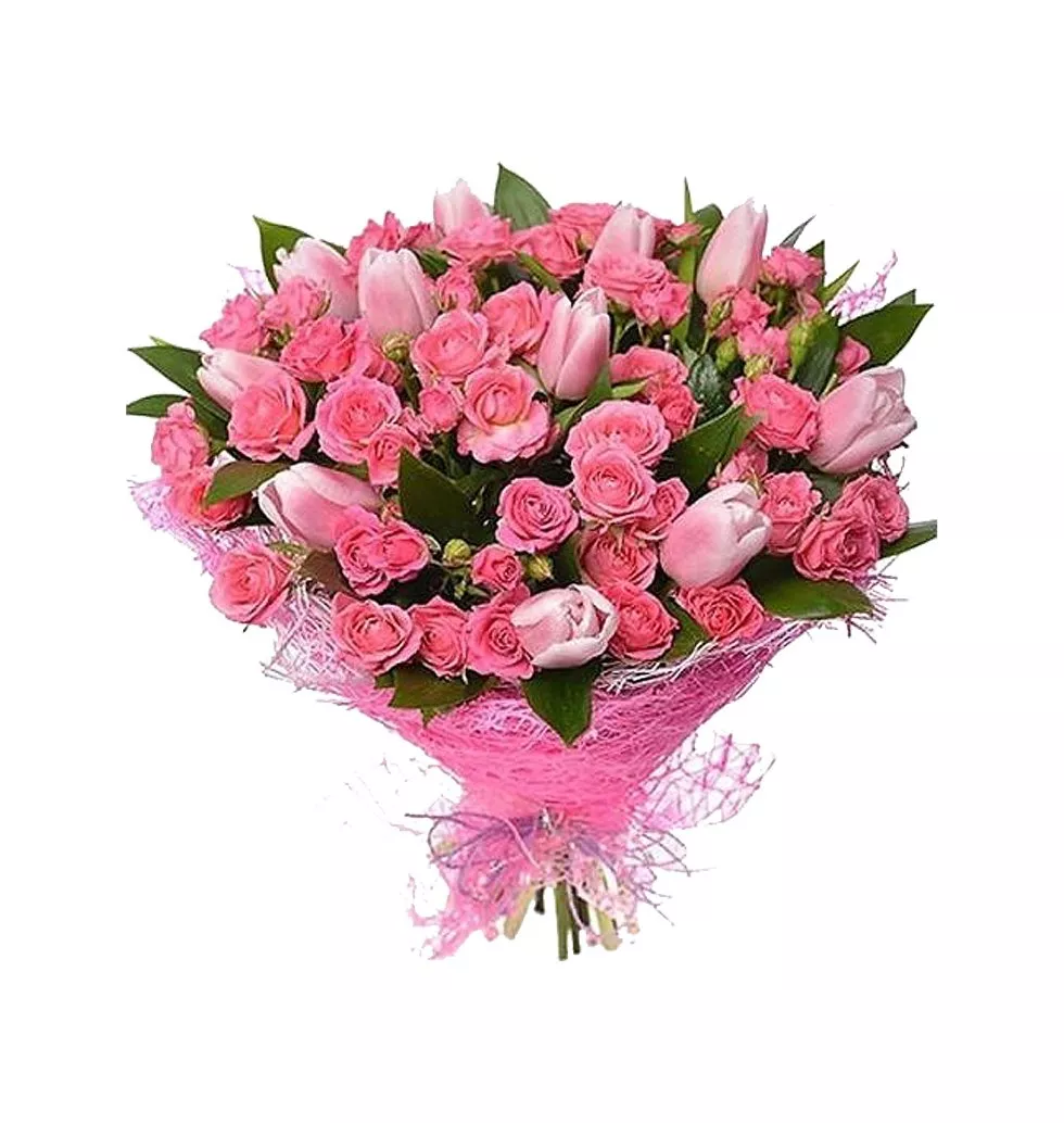 Pink Floral Extravaganza